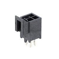 Molex 105310-1104 Shrouded NanoFit Hdr Vrt 4Ckt DR KNK Pns Blk Tin