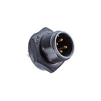 Amphenol LTW 1BD-08PMMS-SC7001 Standard Circular Connector Ceres, Standard Size, Plastic, 5A, 08 pins, Male Connector, Male Contact, Circular, Screw Thread, Solder, Receptacle, IP67