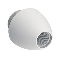 Banner Engineering SA-E12M30C Mount Base Cover Accessory: Mounting base adapter/cover; Material: White UHMW; 1/2 in NPSM/DN15 pipe and 30 mm (1-3/16 in) drilled hole; Mounting hardware included