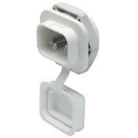 Schurter 4312.0007 Adapters APPL INLET 10A QC 4.8 WHITE