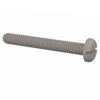 Essentra Components 011224P175 Pan Slotted Pan Slotted Screw, #12-24 Thread, 1 3/4 Lg