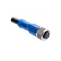 Amphenol LTW HMC-05BMMM-SL8A02 Sensor Cables / Actuator Cables NMEA 2000, Micro, Metal, 4A, 05 pins, Male Connector, Male Contact, Straight, Screw Thread, Overmolded, Length 2000mm, IP68