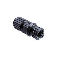 Amphenol LTW AU-05BFFA-SL7001 Standard Circular Connector Ceres, Mini Size, Plastic, 2A, 05 pins, Female Connector, Female Contact, Straight, Screw Thread, Solder, Field Installable, F4.5 - F6.5mm, IP67