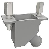 AirBorn MM-242-025-000-2200 EMI/RFI Backshell Rugged Backshell 2 Row NIC