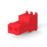 AMP Connectors - TE Connectivity 3-641653-2 Receptacle Housing 2P ASSY RED