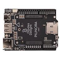 Diodes Delight DD-PIUNO-PRO Modules Accessories Raspberry Pi Compute Module 4 (CM4) carrier board. Arduino Uno form factor and Arduino compatible pin header. ADC, HDMI, M.2, PCI-e, Qwiic, USB Device, USB-C, CSI camera connector