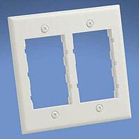 Panduit CBWH-2G Faceplate Frame Faceplate Frame Dbl Gang Classic W