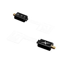 Taoglas TFX257.B Invisible Antenna Transparent Flex Wi-Fi Antenna covering 2.4-5-7.125GHz w/converter and RP-SMA(F) Connector
