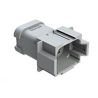 Amphenol SINE Systems AT04-08PA-EC01 Connectors AT Series Receptacle 8 Way Key A End Cap
