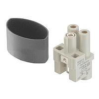 HARTING 09120022752 Inserts FEMALE INSERT 2 POLE SCW TERM