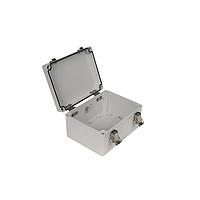 Bud Industries PTH-22498 Electrical Enclosures PC+10% Fiberglass Box with Self-Locking Latch (7.9 X 5.9 X 3.9 In)