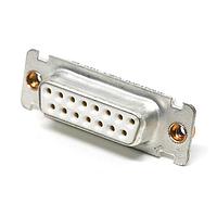 Cinch DAE15SVT Receptacle DSUB 15 F PCB STR CLIN G TIN