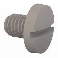 Essentra Components 011032B025 Machine Screw Binder Slotted Screw, #10-32 Thread, 1/4 in Lg