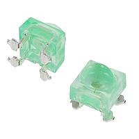 Broadcom ALMD-LM38-24002 Single Color LEDs LAMP 4MM GREEN InGaN 40x100deg