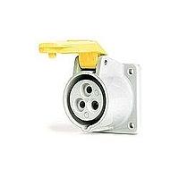 Molex 1301500176 AC Power Plugs & Receptacles P&S 3P4W 30A/ 3P 480 RCPT SPLPF