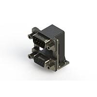 EDAC 663-009-664-059 Dual Port D-Sub Connectors Right-angle Dual Port D-Sub Connector