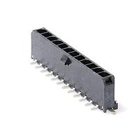 Molex 43650-1224 Shrouded 3MM SR V 12P SMT HDR SN W/SOLDER TAB