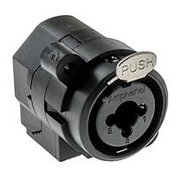 Amphenol Audio ACJC9V Receptacles 3P Vert PCB Mt Recpt 1/4" Stereo Jack