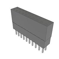 Samtec ESQ-110-23-L-D Sockets Elevated Socket Strip