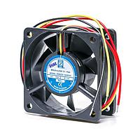 Orion Fans OD6025-12HB02A Axial DC Fan, 60x60x25mm, 12VDC, 24CFM, 4500RPM, Ball, 2xWire 24AWG, Alarm Output