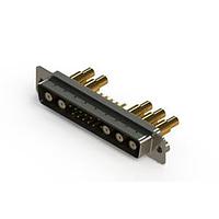 EDAC 627-17W5622-5NA Mixed Contact D-Sub Connectors Vertical Combo Dsub