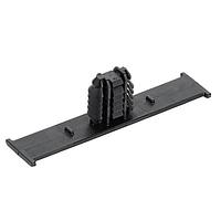 HellermannTyton 151-01403 Bundling Clip Bundling Clip w/Oval Fir Tree, 2.28" L, 0.02 - 0.24" Panel Thickness, PA66HIRHSUV, Black, 8000/ctn