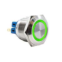 E-Switch PV8F2Y0SS-335 Anti-Vandal 2A 48VDC GRN LED 25mm DPDT