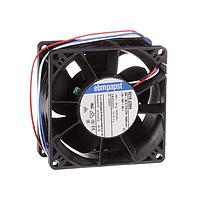 ebm-papst 8218J/2H4 Axial Fan Tubeaxial Fan, 80x80x38mm, 48VDC, 131CFM, 50W, Speed Signal/Open Collector Out
