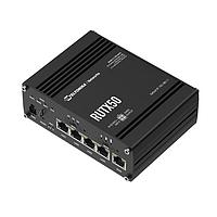 Teltonika RUTX50000100 Routers 5G router with 4G (CAT20) fallback, SA & NSA, Dual SIM, WIFI 5 Ghz, USB, 5 ethernet ports Region: Europe, the Middle East, Africa, Oceania, Brazil. UK power supply unit.