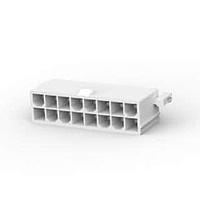 AMP Connectors - TE Connectivity 1-1586040-6 Shrouded 16P VAL-U-LOK VRT HDR W/P V0