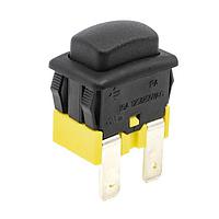 E-Switch PA4R12C1100 Pushbutton Off-On Blk