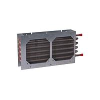 Aavid M05-100SB1-D9 Tube-Fin Liquid-to-Air Heat Exchanger, Copper, Aluminum Tube-Fin, w/115VAC Kona Fan Kit