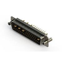 EDAC 627-36W4624-1TC Mixed Contact D-Sub Connectors Vertical Combo Dsub