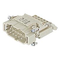 HARTING 09330104636 Inserts MALE INSERT 10 POLES+PE