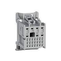 Molex 160014-0013 Receptacle Housing stAK50h Hybrid Rcpt 28Ckt LtGry Key 3