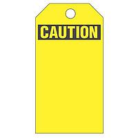 Panduit PVT-113-Q Tags Plastic Tag, 'CAUTION', 25 tags & ties/p