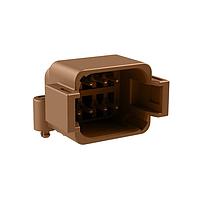 Amphenol SINE Systems ATF13-08PD-BM01 Headers 8Pin D Key Snap Fit Gold