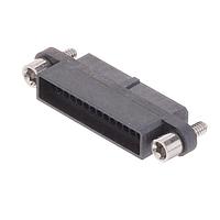 Amphenol Socapex MHDAS2M030AE01 Connectors Micro HDAS 30 male crimp contacts AWG 2430 position pin 1.27 mm 2 row straight