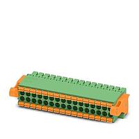 PHOENIX CONTACT 1790629 Plugs 16 Pos 3.5mm Dbl Row Plug 24-16AWG Sprin