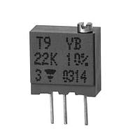 Vishay Sfernice T9YA222KT20 Trimmer Resistors T9 YA 2K2 10% TU e3
