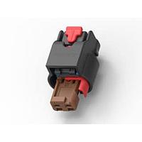 AMP Connectors - TE Connectivity 2098557-4 Housings 2P Sld 1.2mm cln bd y