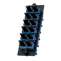 Panduit FAP6WBUDSCZ Accessories FAP w/6 SC Dupl Adapters (BU) Zirc
