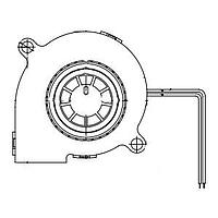 Sunon EF50151B1-1B00U-A99 DC Blower Blower, 50x50x15mm, 12VDC, 4.5CFM, 0.67"H2O, Ball, Wire, Auto Restart