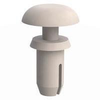Essentra Components 27SR0012 Snap Rivet Snap Rivet, .127-.131 Hole, .122-.160 Panel Thk