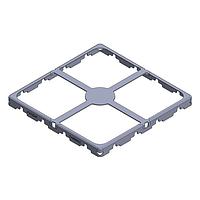 Laird Performance Materials BMI-S-203-F-20-R EMI/RFI Shield Frame, Two-Piece SBS,FRAM,TRP 26.21x26.21x2mm