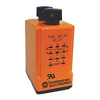 ATC Diversified Electronics TDJ-120-AKA-060 On/Off Delay Timer On Delay Off Delay Time Delay Relay 110/120 V AC/DC