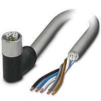 PHOENIX CONTACT 1414795 Sensor Cables / Actuator Cables 5POS Power Cable Gray 3m