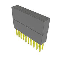 Samtec ESQ-110-34-G-D Sockets Elevated Socket Strip