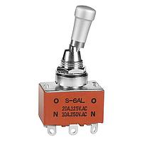 NKK Switches S6AL Medium capacity standard size toggles DPDT ON-ON MED CAP SOLDER LUG