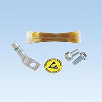 Panduit RGESD-1Y ESD Port, Wrist Band Grounding ESD Port Kits 1 Hole Thread-Forming